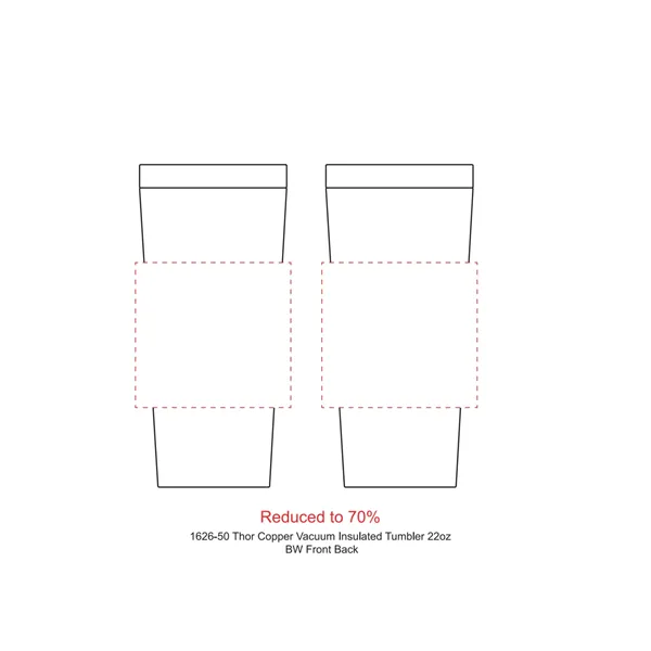 Thor Copper Vacuum Insulated Tumbler 22oz - Thor Copper Vacuum Insulated Tumbler 22oz - Image 3 of 45