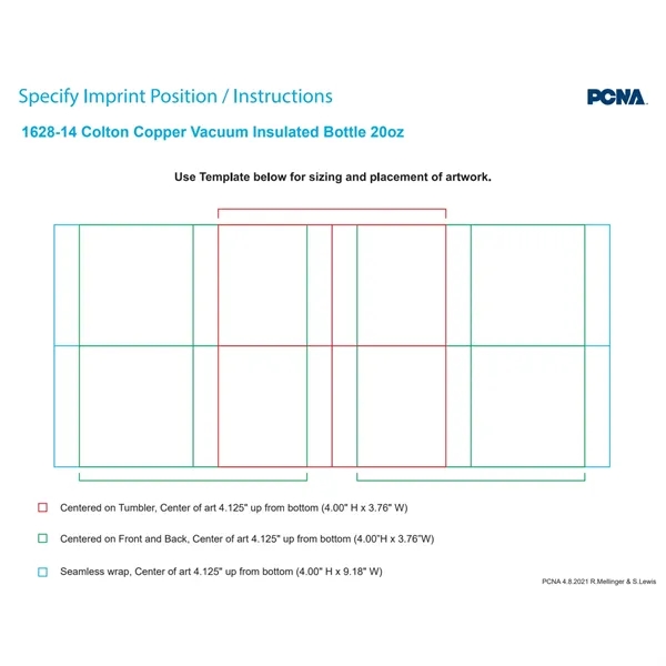 Colton Copper Vacuum Insulated Bottle 20oz - Colton Copper Vacuum Insulated Bottle 20oz - Image 1 of 15