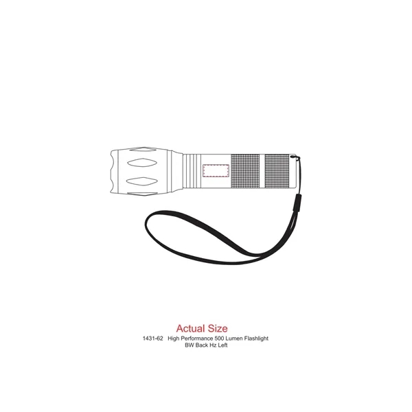 High Performance 500 Lumen Flashlight - High Performance 500 Lumen Flashlight - Image 1 of 8