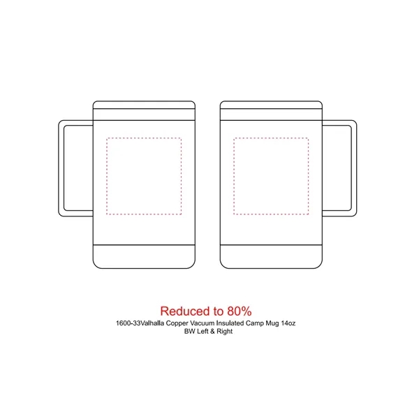 Valhalla Copper Vacuum Insulated Camp Mug 14oz - Valhalla Copper Vacuum Insulated Camp Mug 14oz - Image 1 of 17