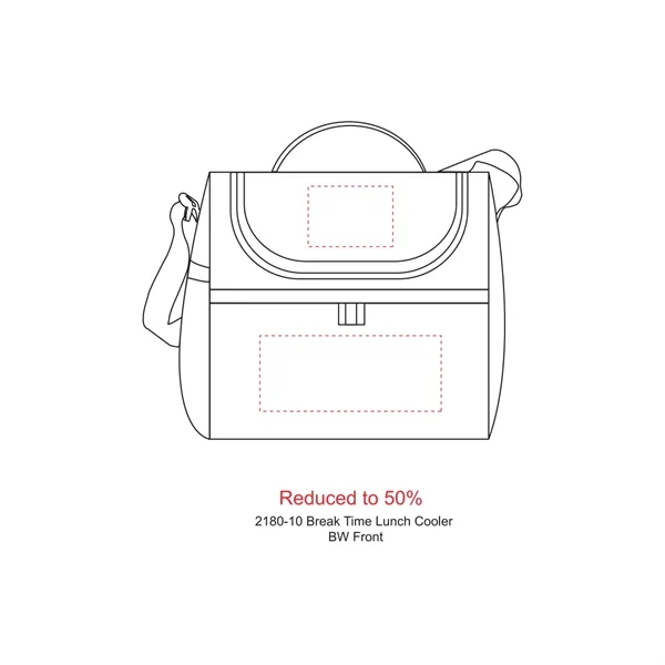 Break Time 9 Can Lunch Cooler - Break Time 9 Can Lunch Cooler - Image 1 of 9