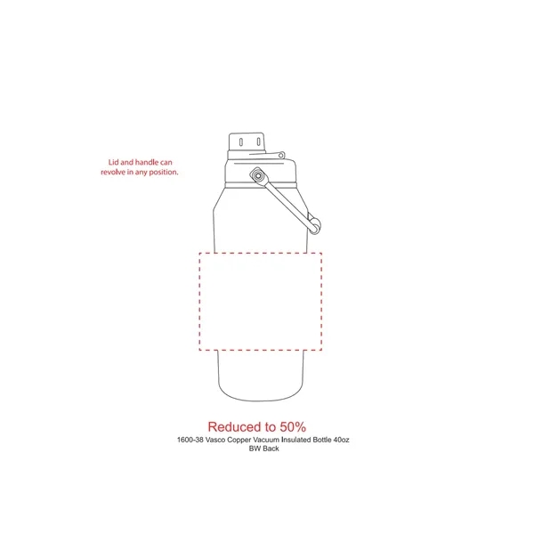 Vasco Copper Vacuum Insulated Bottle 40oz - Vasco Copper Vacuum Insulated Bottle 40oz - Image 1 of 13
