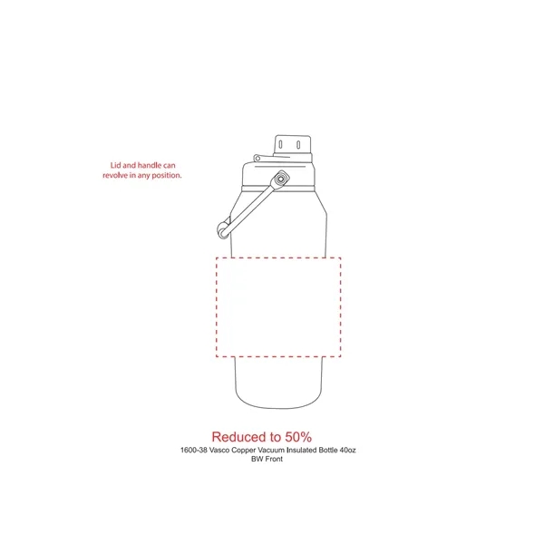 Vasco Copper Vacuum Insulated Bottle 40oz - Vasco Copper Vacuum Insulated Bottle 40oz - Image 3 of 13