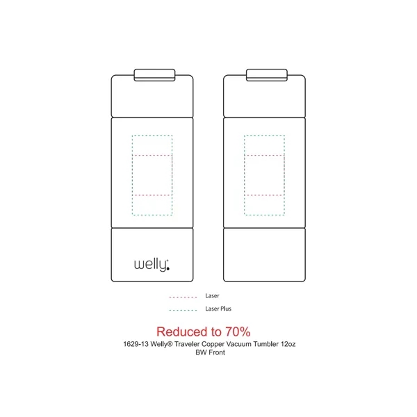 Welly® Traveler Copper Vacuum Tumbler 12oz - Welly® Traveler Copper Vacuum Tumbler 12oz - Image 3 of 13