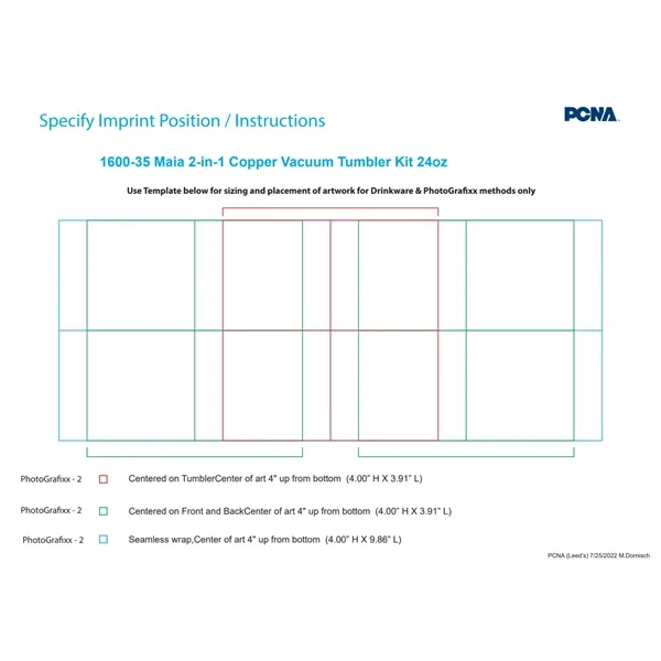 Maia 2-in-1 Copper Vacuum Tumbler Kit 24oz - Maia 2-in-1 Copper Vacuum Tumbler Kit 24oz - Image 1 of 21
