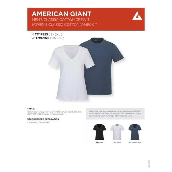 American Giant Classic Cotton Crew T - Men's - American Giant Classic Cotton Crew T - Men's - Image 1 of 41