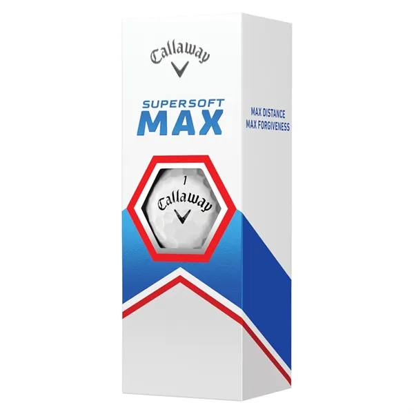 Callaway Supersoft Max Golf Balls with Custom Imprints