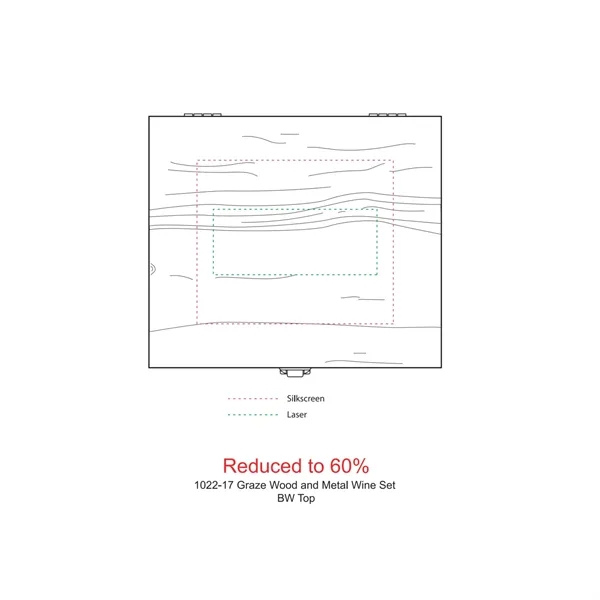 Graze Wood and Metal Wine Set - Graze Wood and Metal Wine Set - Image 1 of 10