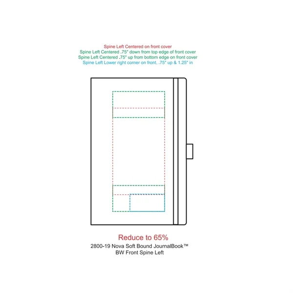 FSC® Mix 5.5"x 8.5" Nova Soft Bound Journal - FSC® Mix 5.5"x 8.5" Nova Soft Bound Journal - Image 1 of 4
