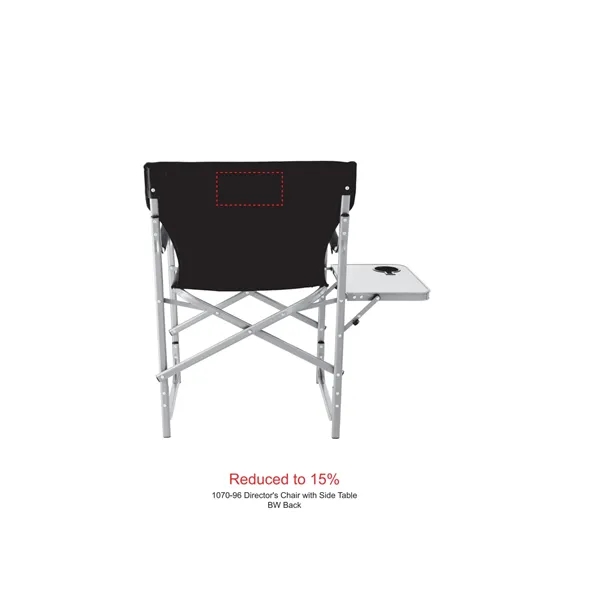 Director's Chair with Side Table - Director's Chair with Side Table - Image 1 of 6