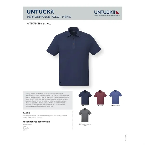 UNTUCKit Performance Polo - Men's - UNTUCKit Performance Polo - Men's - Image 1 of 27