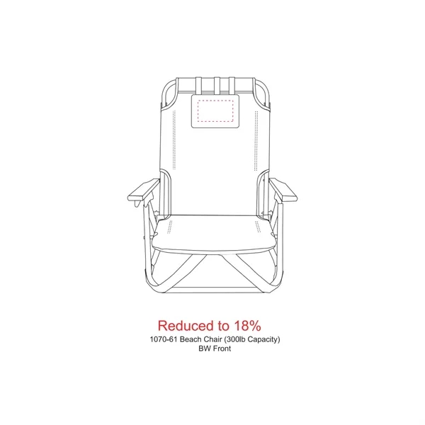 Beach Chair (300lb Capacity) - Beach Chair (300lb Capacity) - Image 1 of 7