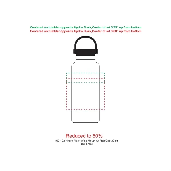 Hydro Flask® Wide Mouth With Flex Cap 32oz - Hydro Flask® Wide Mouth With Flex Cap 32oz - Image 3 of 43