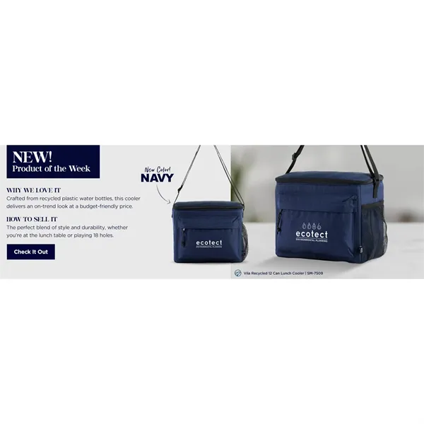 Vila Recycled 12 Can Lunch Cooler - Vila Recycled 12 Can Lunch Cooler - Image 1 of 21