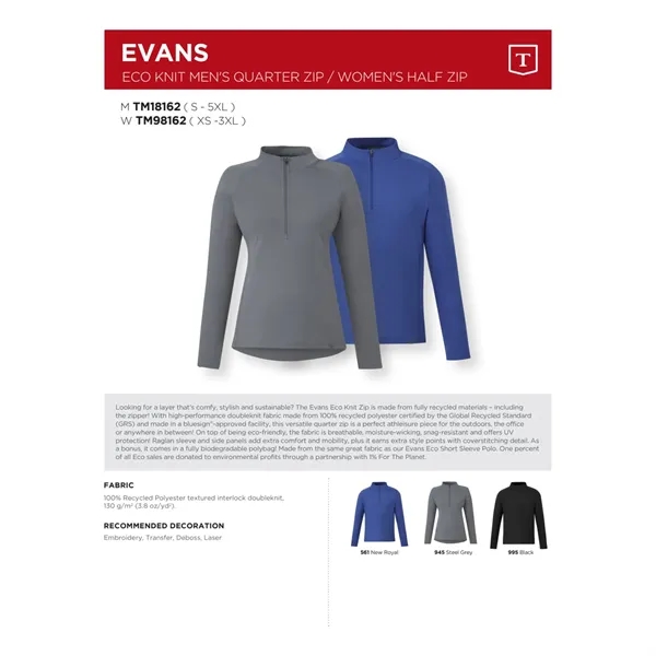 EVANS Eco Knit Half Zip - Women's - EVANS Eco Knit Half Zip - Women's - Image 1 of 27