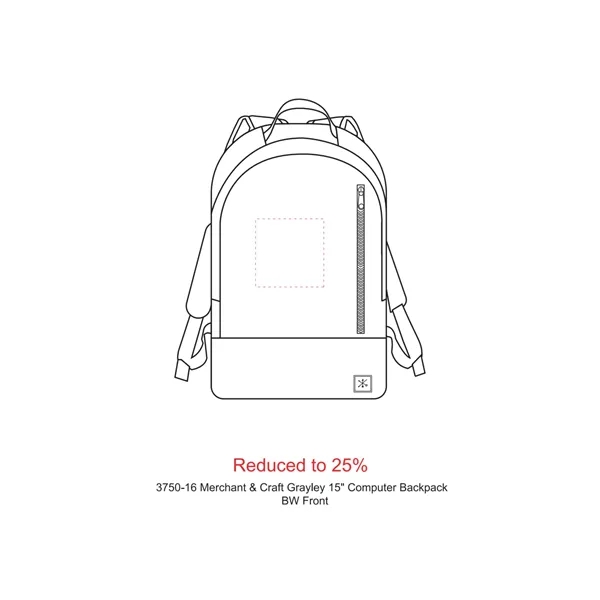 Merchant & Craft Grayley 15" Computer Backpack - Merchant & Craft Grayley 15" Computer Backpack - Image 1 of 17