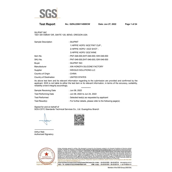 Silipint Original Silicone Pint Glass 16oz - Silipint Original Silicone Pint Glass 16oz - Image 11 of 20