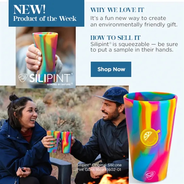 Silipint Original Silicone Pint Glass 16oz - Silipint Original Silicone Pint Glass 16oz - Image 15 of 20