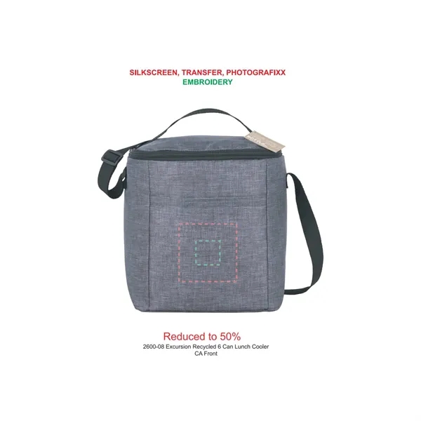 Excursion Recycled 6 Can Lunch Cooler - Excursion Recycled 6 Can Lunch Cooler - Image 1 of 10