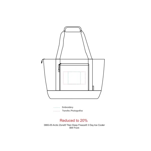Arctic Zone® Titan Deep Freeze® 3 Day Ice Cooler - Arctic Zone® Titan Deep Freeze® 3 Day Ice Cooler - Image 1 of 17