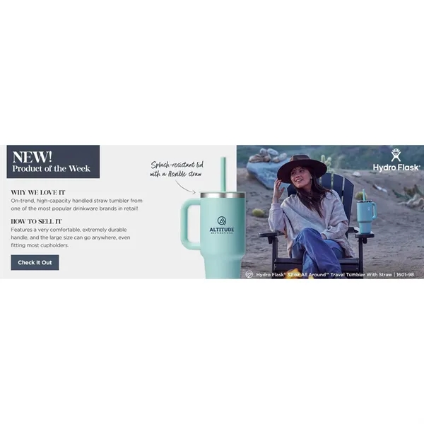 Hydro Flask® All Around Travel Tumbler 32oz - Hydro Flask® All Around Travel Tumbler 32oz - Image 5 of 33