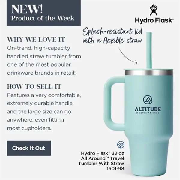 Hydro Flask® All Around Travel Tumbler 32oz - Hydro Flask® All Around Travel Tumbler 32oz - Image 7 of 33