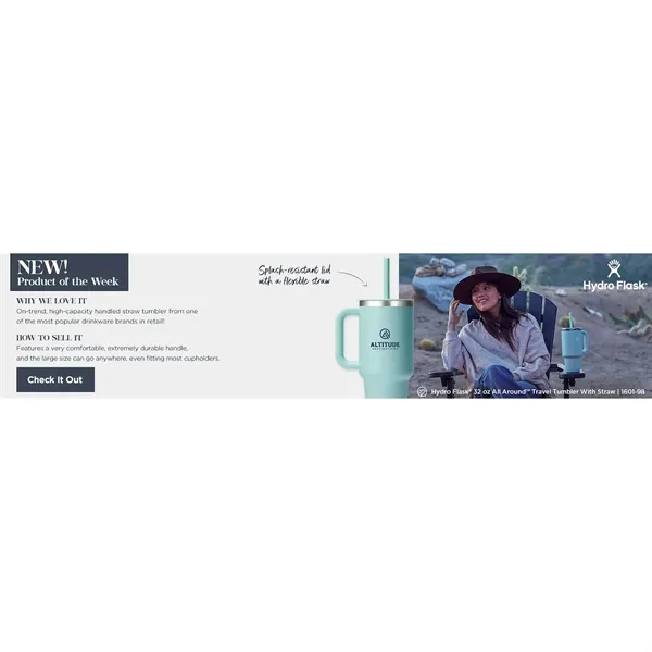 Hydro Flask® All Around Travel Tumbler 32oz - Hydro Flask® All Around Travel Tumbler 32oz - Image 9 of 33