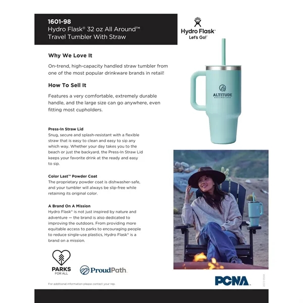 Hydro Flask® All Around Travel Tumbler 32oz - Hydro Flask® All Around Travel Tumbler 32oz - Image 11 of 33