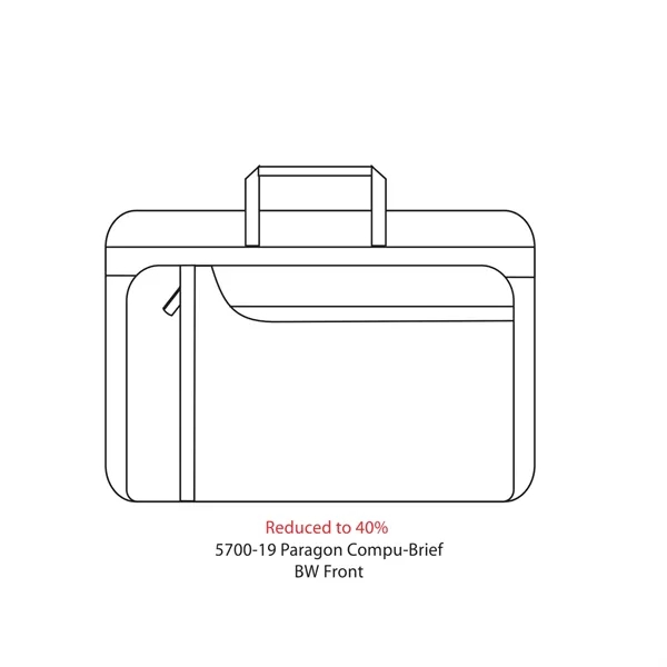 Paragon 15" Computer Briefcase - Paragon 15" Computer Briefcase - Image 1 of 10