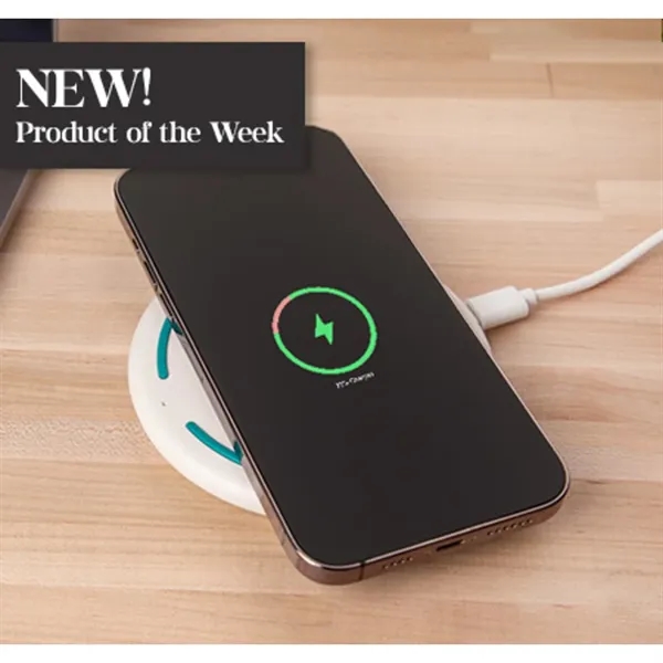 Recycled ABS Fast Wireless Charging Pad - Recycled ABS Fast Wireless Charging Pad - Image 9 of 13