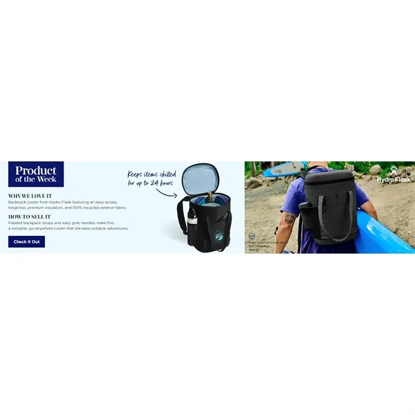 Hydro Flask® 20 L Carry Out™ Soft Cooler Pack - Hydro Flask® 20 L Carry Out™ Soft Cooler Pack - Image 3 of 13