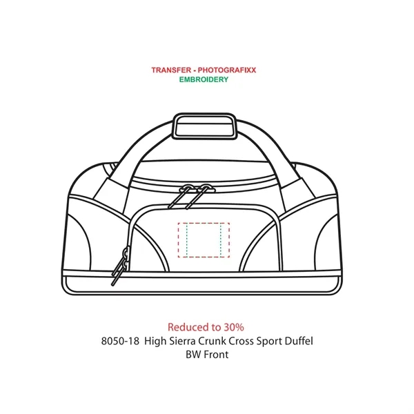 High Sierra® 24" Crunk Cross Sport Duffel Bag - High Sierra® 24" Crunk Cross Sport Duffel Bag - Image 1 of 5