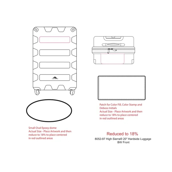 High Sierra® 20" Hardside Luggage - High Sierra® 20" Hardside Luggage - Image 1 of 4