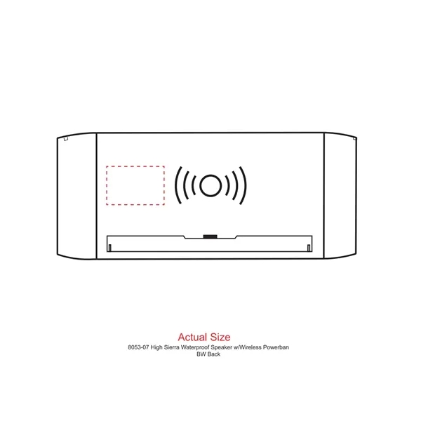 High Sierra Outdoor Speaker & Wireless PowerBank - High Sierra Outdoor Speaker & Wireless PowerBank - Image 5 of 13