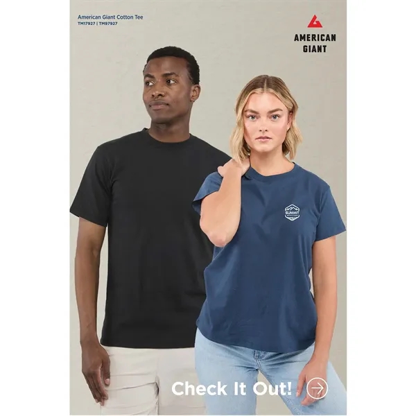 American Giant Cotton Crew Neck Tee - Women's - American Giant Cotton Crew Neck Tee - Women's - Image 7 of 19