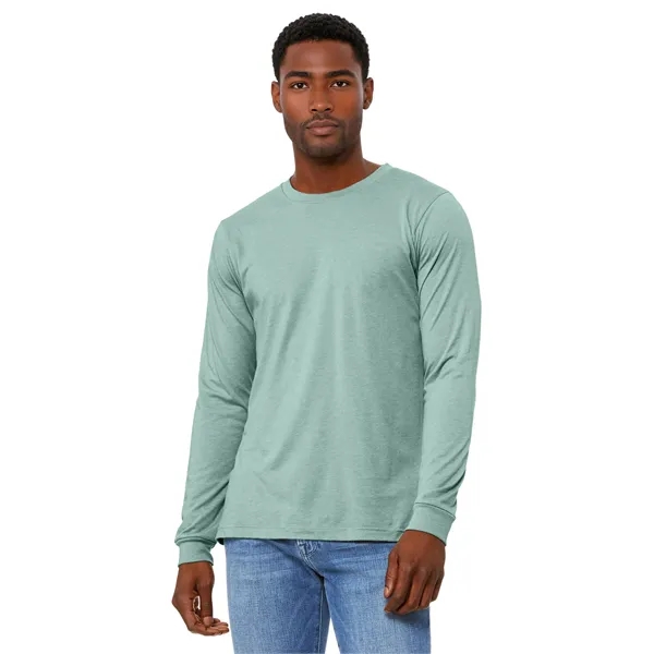 BELLA+CANVAS Unisex Heather CVC Long Sleeve Tee - BELLA+CANVAS Unisex Heather CVC Long Sleeve Tee - Image 110 of 144
