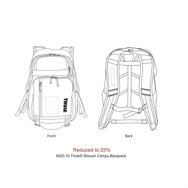 Thule Stravan 15" Laptop Backpack - Thule Stravan 15" Laptop Backpack - Image 1 of 11