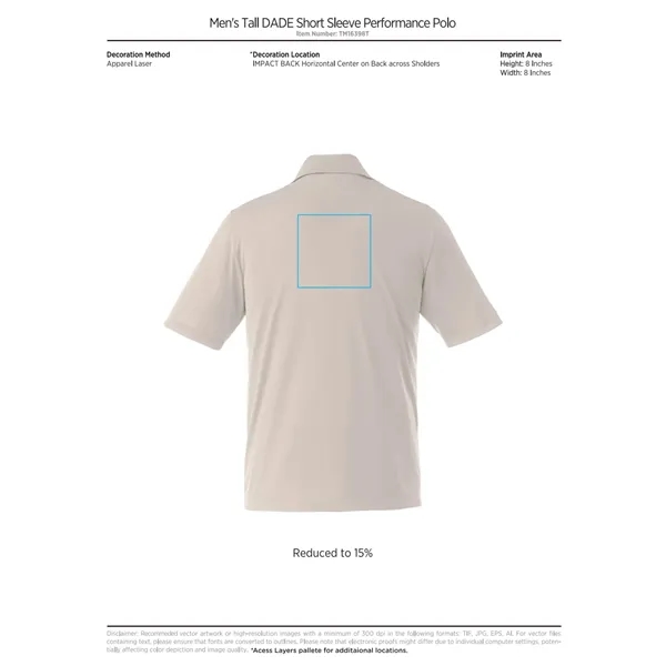 Men's DADE Short Sleeve Polo - Men's DADE Short Sleeve Polo - Image 3 of 106