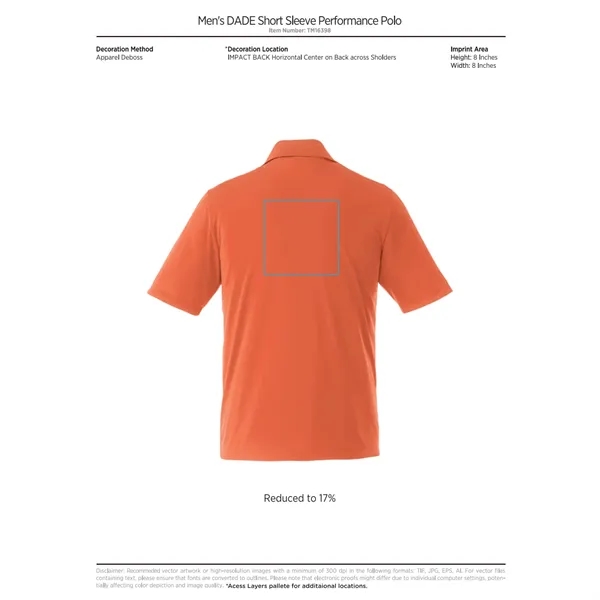 Men's DADE Short Sleeve Polo - Men's DADE Short Sleeve Polo - Image 7 of 106