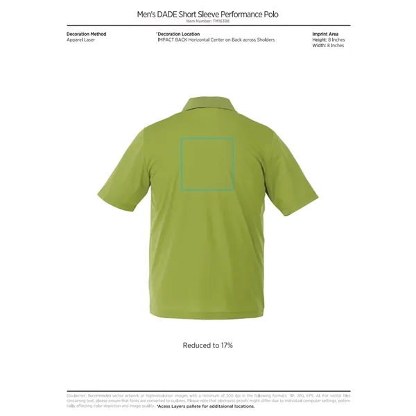 Men's DADE Short Sleeve Polo - Men's DADE Short Sleeve Polo - Image 31 of 106