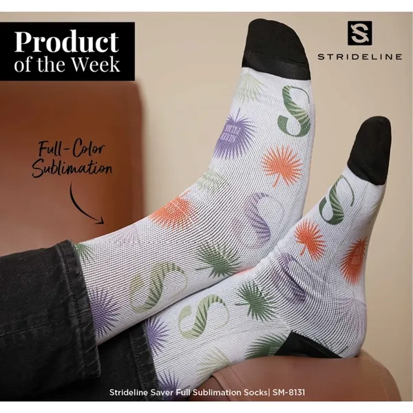 Strideline Saver Full Sublimation Socks - Strideline Saver Full Sublimation Socks - Image 3 of 6