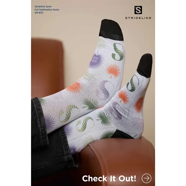 Strideline Saver Full Sublimation Socks - Strideline Saver Full Sublimation Socks - Image 6 of 6