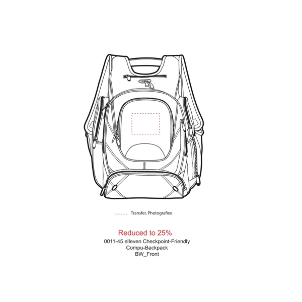 elleven™ TSA 17" Computer Backpack - elleven™ TSA 17" Computer Backpack - Image 5 of 31