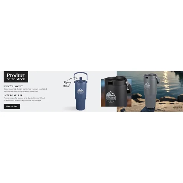 Carnival Recycled Sip Or Swig Tumbler 30oz - Carnival Recycled Sip Or Swig Tumbler 30oz - Image 1 of 27