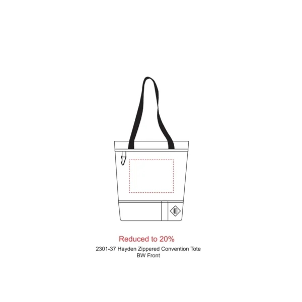 Hayden Zippered Convention Tote - Hayden Zippered Convention Tote - Image 1 of 4