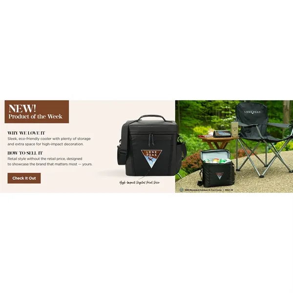 NBN Recycled Outdoor 15 Can Cooler - NBN Recycled Outdoor 15 Can Cooler - Image 3 of 9