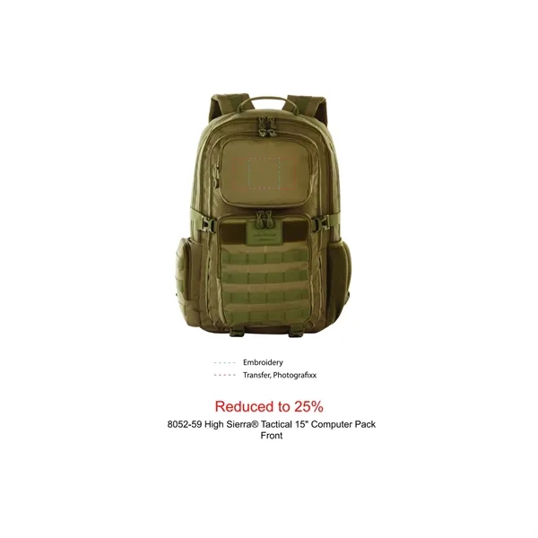 High Sierra Tactical 15" Computer Pack - High Sierra Tactical 15" Computer Pack - Image 1 of 5