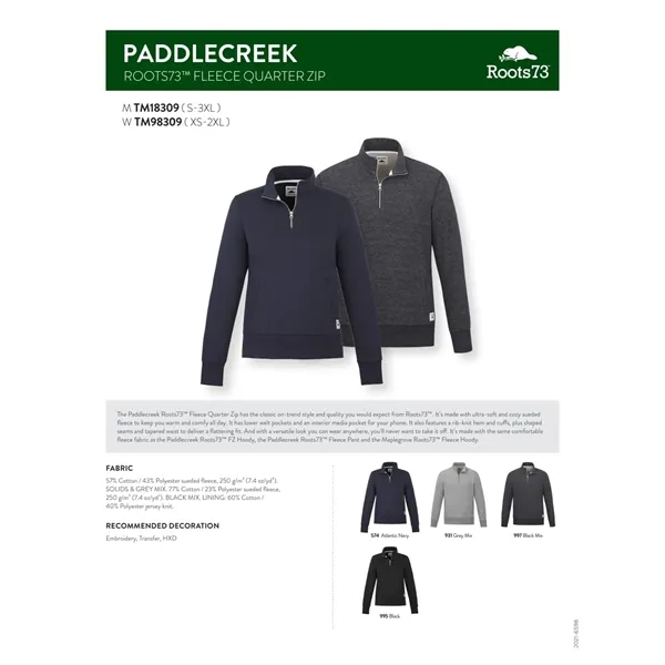 Men's PADDLECREEK Roots73 Fleece Quarter Zip - Men's PADDLECREEK Roots73 Fleece Quarter Zip - Image 1 of 16