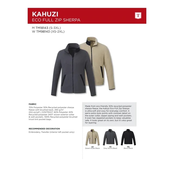 Women's KAHUZI Eco Full Zip Sherpa - Women's KAHUZI Eco Full Zip Sherpa - Image 1 of 21