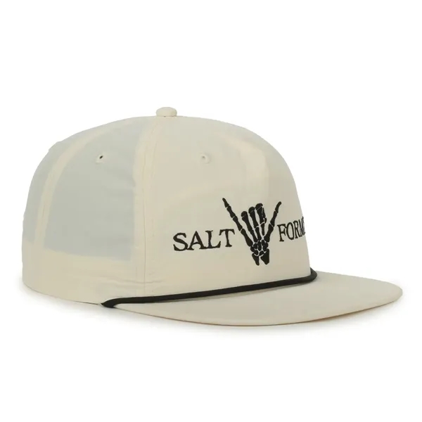 5 Panel High Crown w/Cord